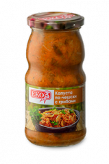 капуста по-чешски с грибами